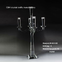 crystal candelabra