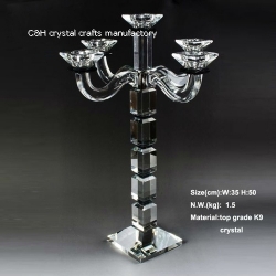 crystal candelabra