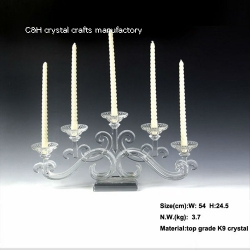 crystal candelabra