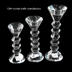 crystal candle holder