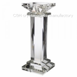 crystal candle holder