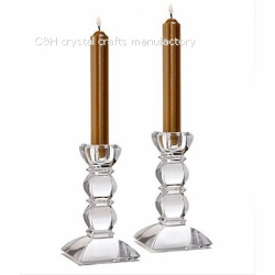 crystal candle holder