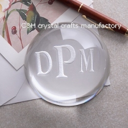 crystal dome paperweight