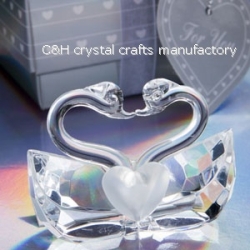 crystal couple swan