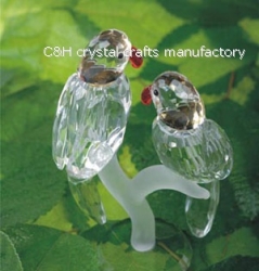 crystal couple birds