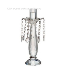 crystal candle holder