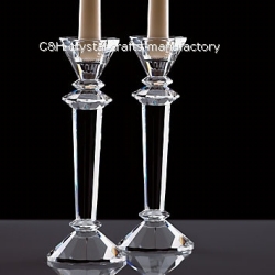 crystal candle holder