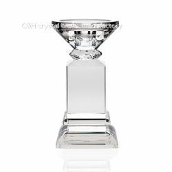 crystal candle holder