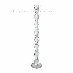 crystal candle holder