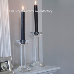 crystal candle holder