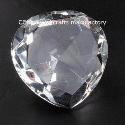 crystal heart diamond
