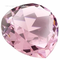 crystal heart shape diamond