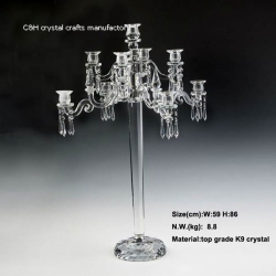 crystal candelabra