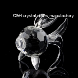 crystal fish figurine