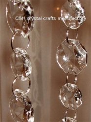 crystal curtain & garland