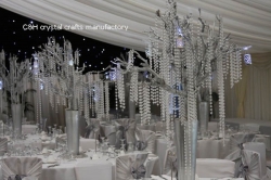 crystal garland wedding decoration