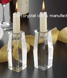 crystal candle holder