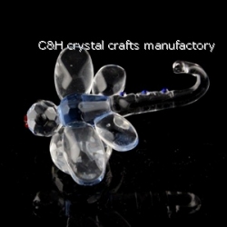 crystal dragonfly figurine